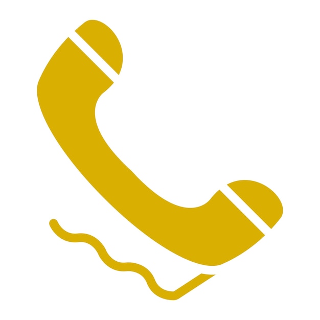 Vectorontwerp Telephony Icon Style