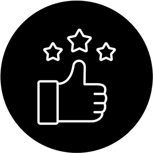 Vectorontwerp tevredenheidsgarantie Icon Style