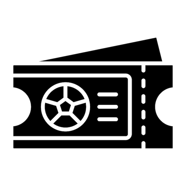 Vectorontwerp Tickets Icon Style