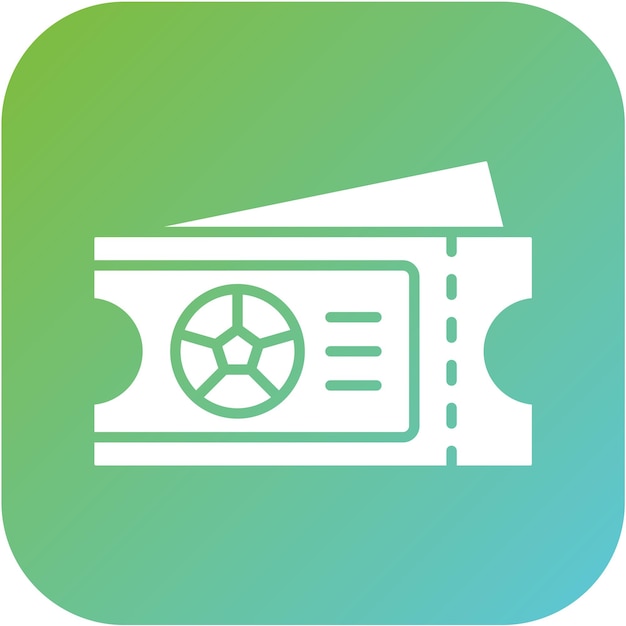 Vectorontwerp Tickets Icon Style