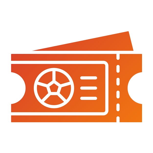 Vectorontwerp Tickets Icon Style