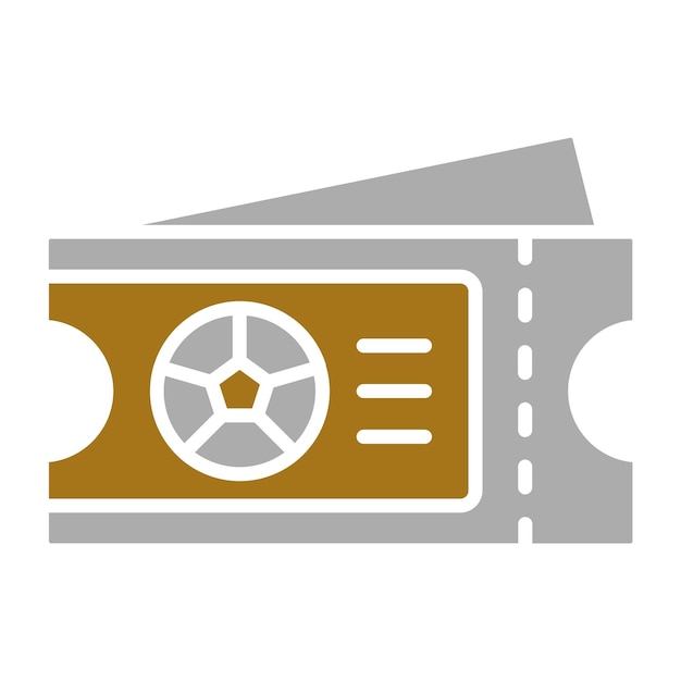 Vectorontwerp Tickets Icon Style