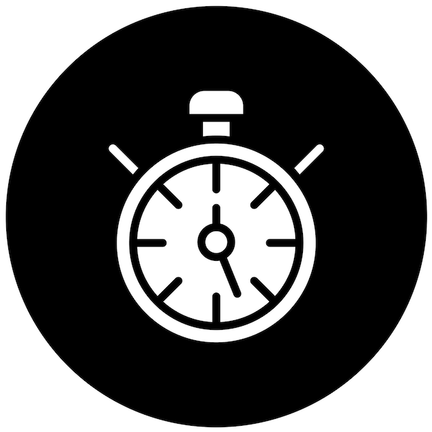 Vectorontwerp Timer Icon Style
