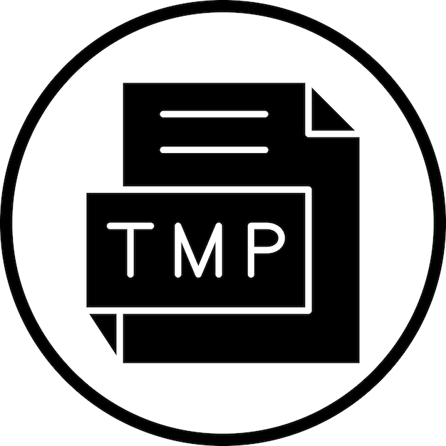Vectorontwerp TMP Icon Style