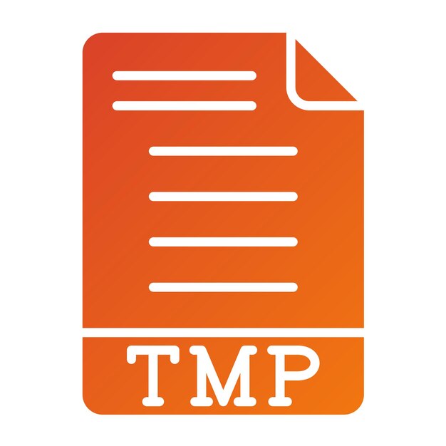 Vectorontwerp TMP Icon Style
