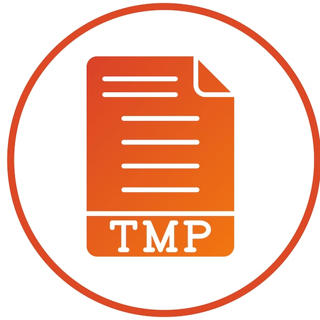 Vectorontwerp TMP Icon Style