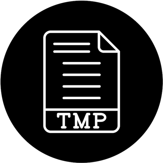 Vectorontwerp TMP Icon Style