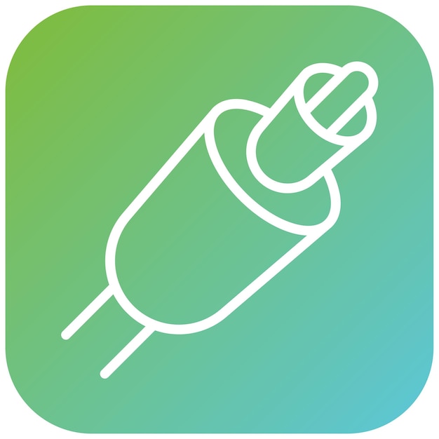 Vectorontwerp TOSLINK Icon Stijl