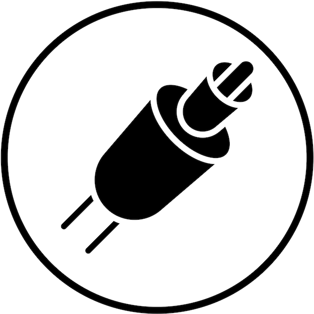 Vectorontwerp TOSLINK Icon Stijl