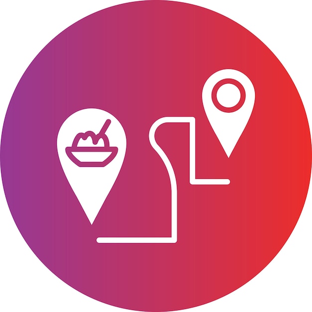 Vectorontwerp Tracking Icon Style