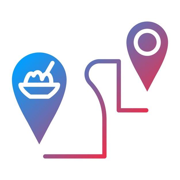 Vectorontwerp Tracking Icon Style