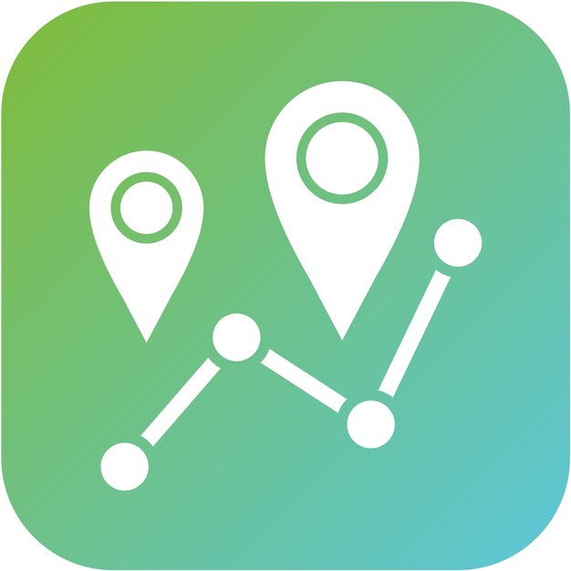 Vectorontwerp Tracking Icon Style