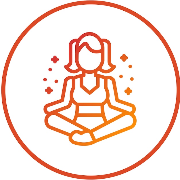 Vectorontwerp Tranquil Icon Style