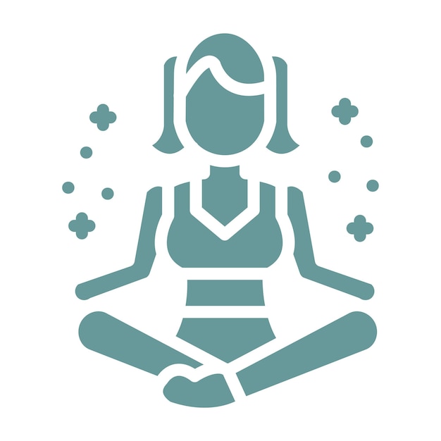Vectorontwerp Tranquil Icon Style