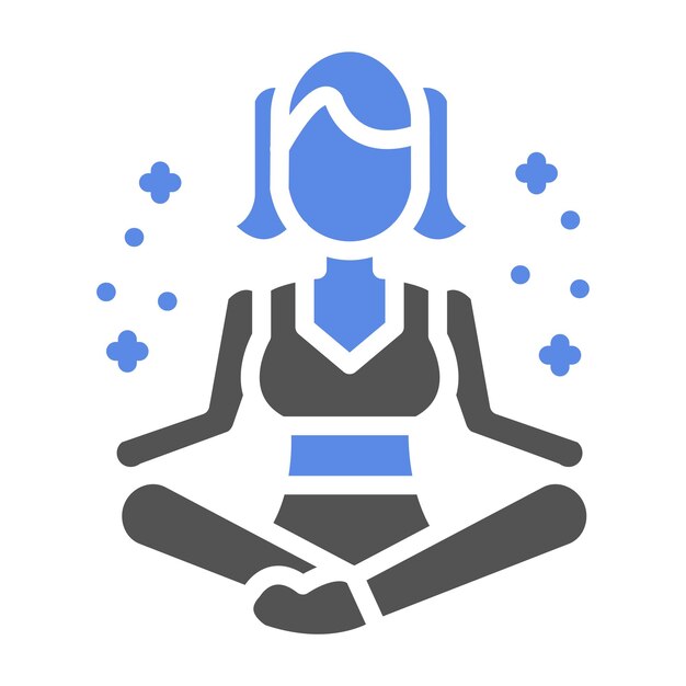 Vectorontwerp Tranquil Icon Style