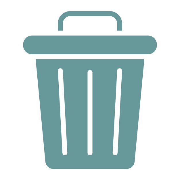 Vectorontwerp Trash Icon Style