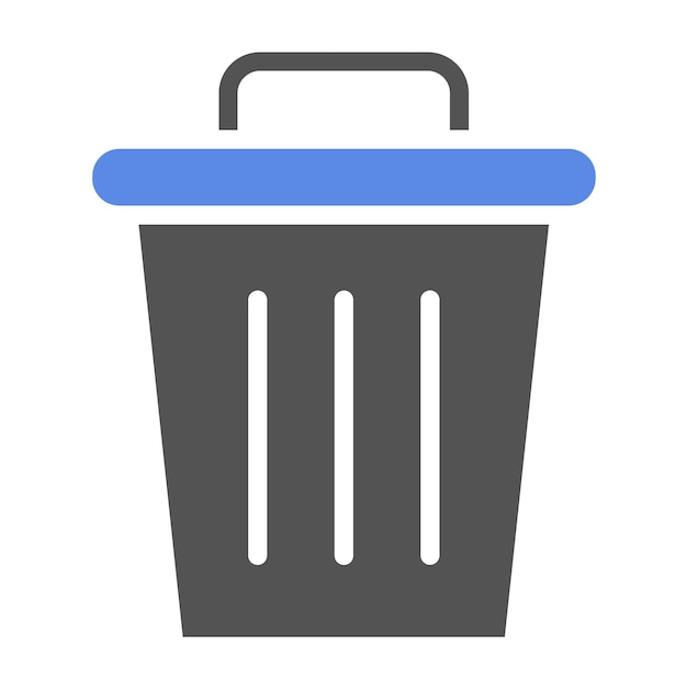 Vectorontwerp Trash Icon Style