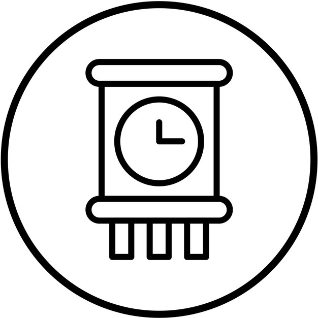 Vectorontwerp Trash Terminus Icon Stijl