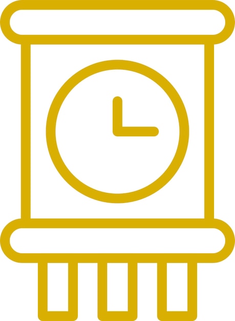 Vectorontwerp Trash Terminus Icon Stijl