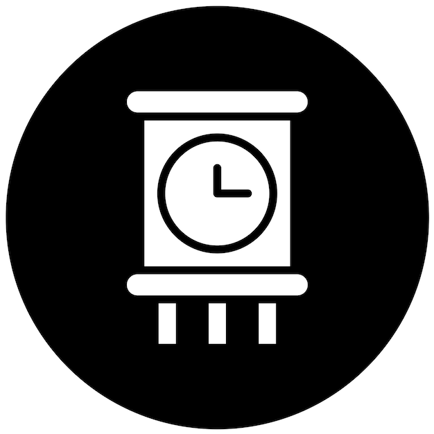 Vectorontwerp Trash Terminus Icon Stijl