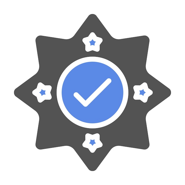 Vectorontwerp True Seal Icon Style