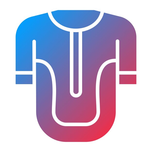 Vectorontwerp Tunic Icon Style