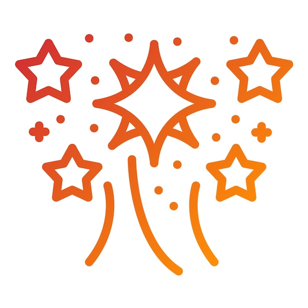 Vectorontwerp Twinkle Icon Stijl