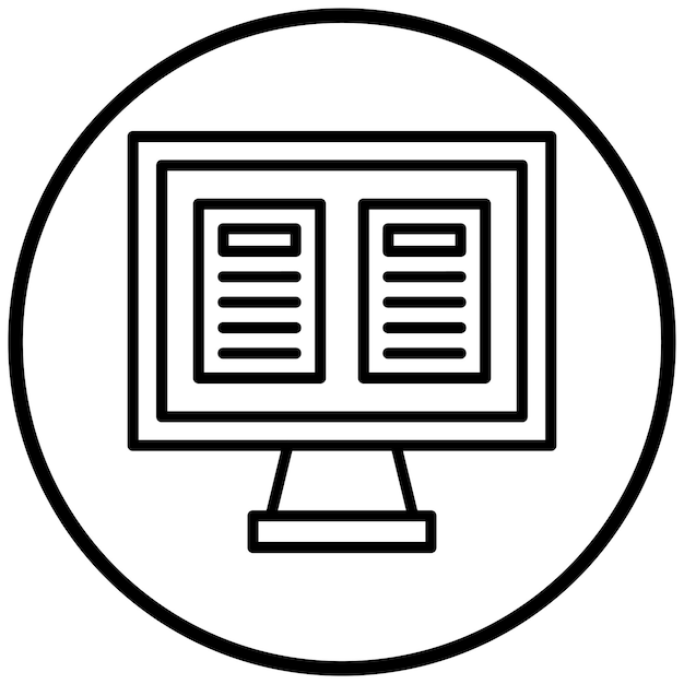 Vectorontwerp Ui Ontwerp Icon Stijl