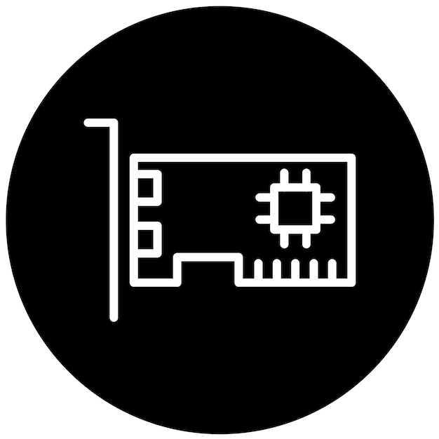 Vectorontwerp Uitbreidingskaart Icon Stijl