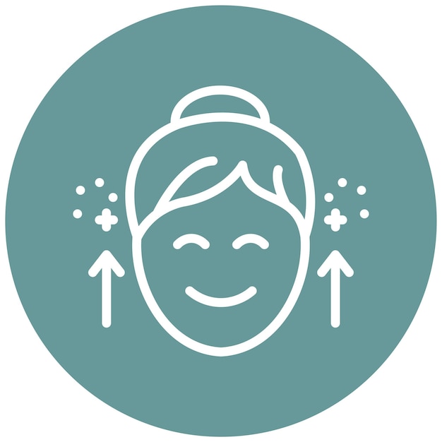 Vectorontwerp Uplifted Icon Style