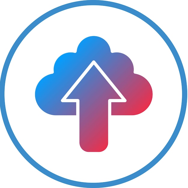 Vectorontwerp Upload Icon Style
