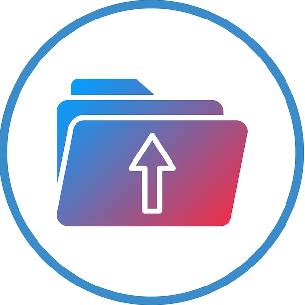 Vectorontwerp Upload Icon Style