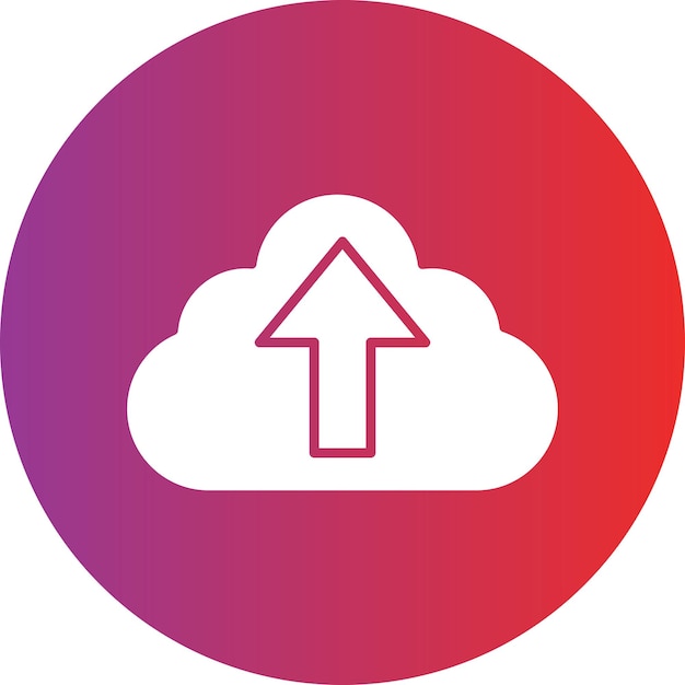 Vectorontwerp Upload Icon Style