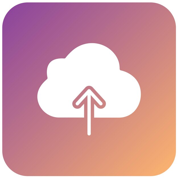 Vectorontwerp Upload Icon Style