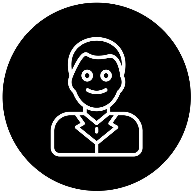 Vectorontwerp Vader Icon Stijl