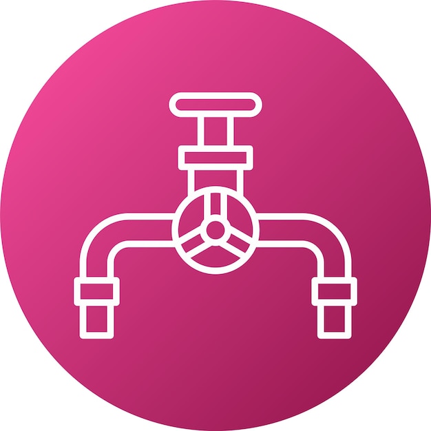 Vectorontwerp Valve Icon Style