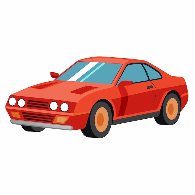Vectorontwerp van auto's platte illustratie