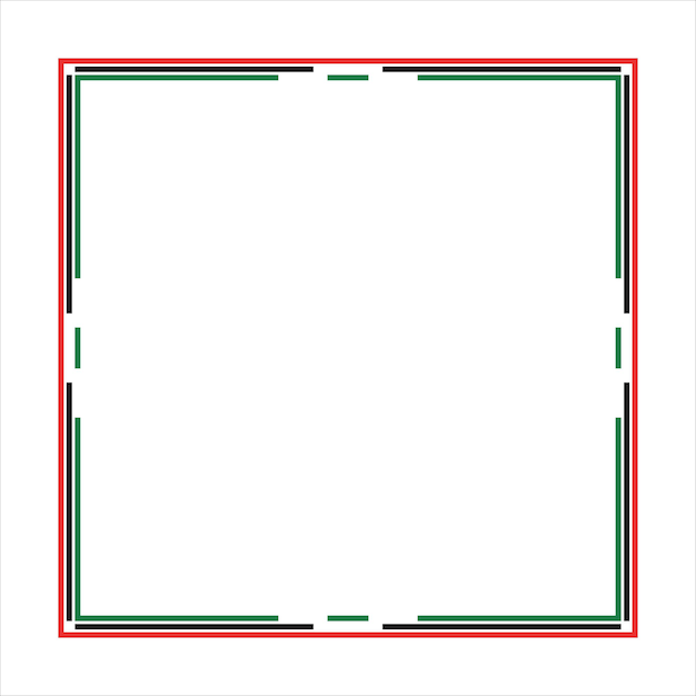 Vector vectorontwerp van het elfde frame-element