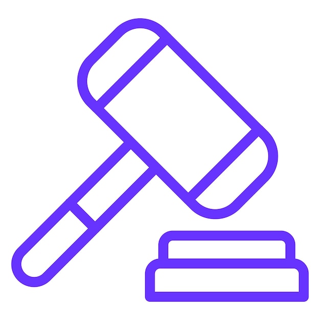 Vectorontwerp Veiling Icon Style