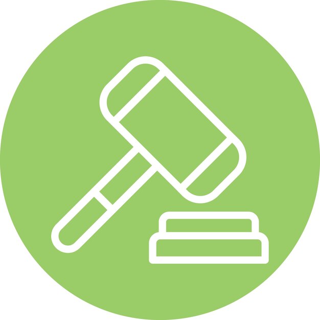 Vectorontwerp Veiling Icon Style