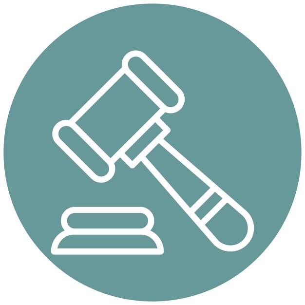 Vectorontwerp Veiling Icon Style