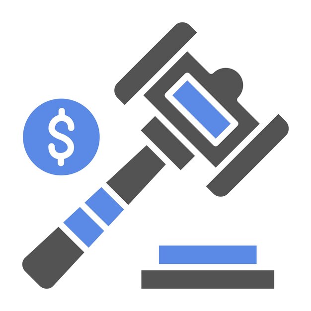 Vectorontwerp Veiling Icon Style