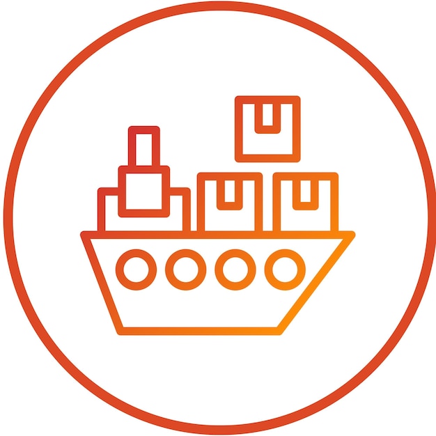 Vectorontwerp verzendpictogram stijl