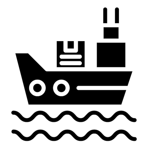 Vectorontwerp verzendpictogram stijl