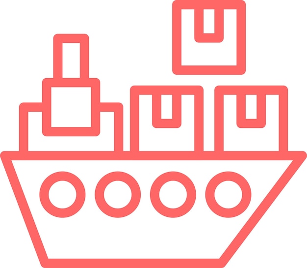 Vectorontwerp verzendpictogram stijl