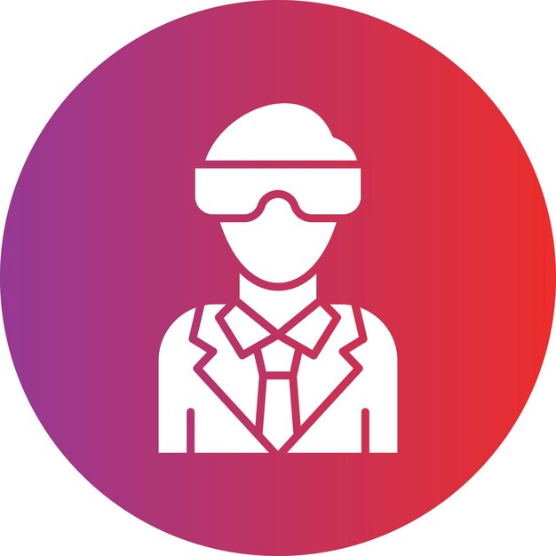 Vectorontwerp Virtuele werkelijkheid Icon Style