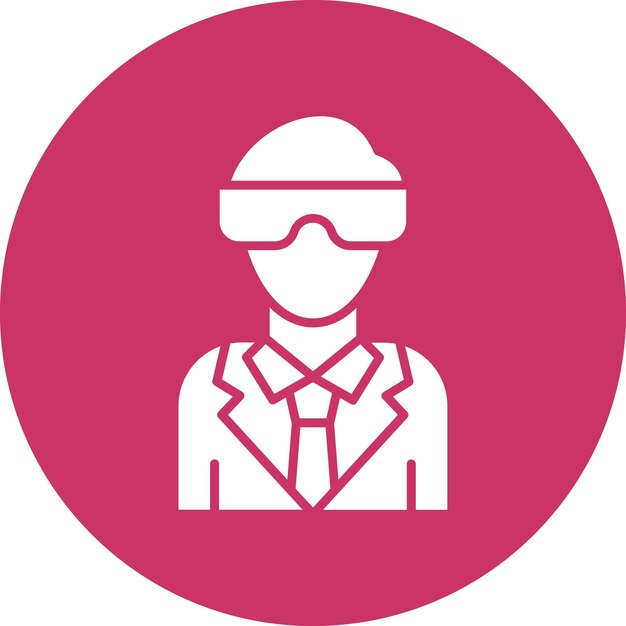 Vectorontwerp Virtuele werkelijkheid Icon Style
