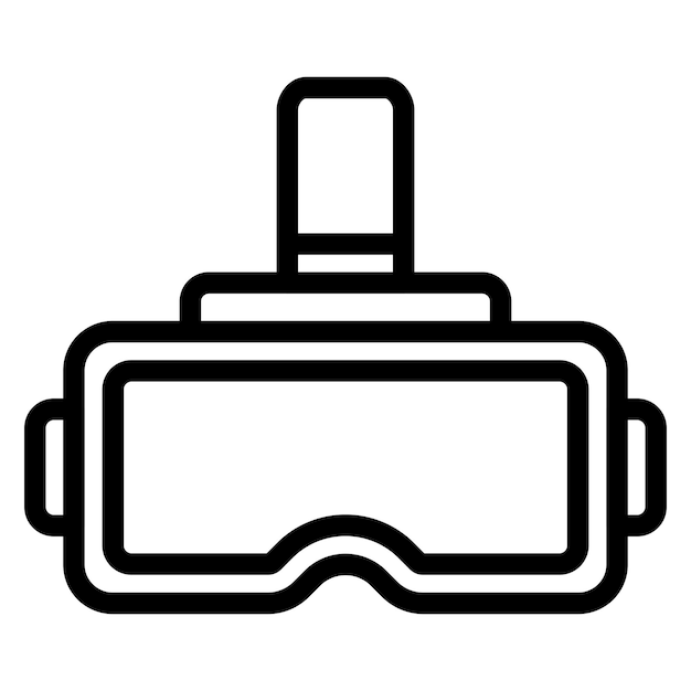 Vectorontwerp Virtuele werkelijkheid Icon Style