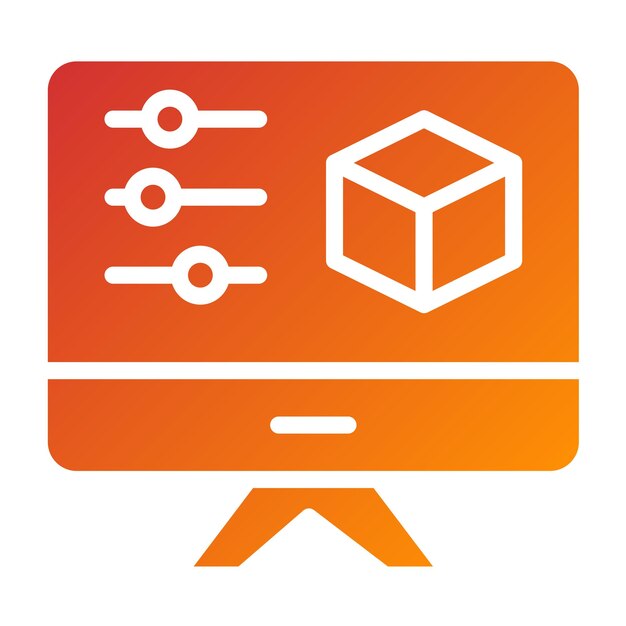 Vectorontwerp Virtuele werkelijkheid Icon Style