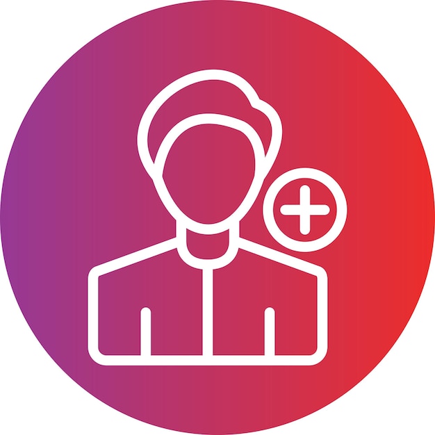 Vectorontwerp Volgers Icon Style